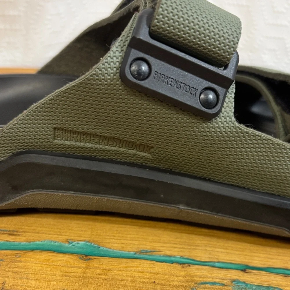 Birkenstock Atacama Men Birko-Flor Futura Khaki Green Black - Picture 12 of 12